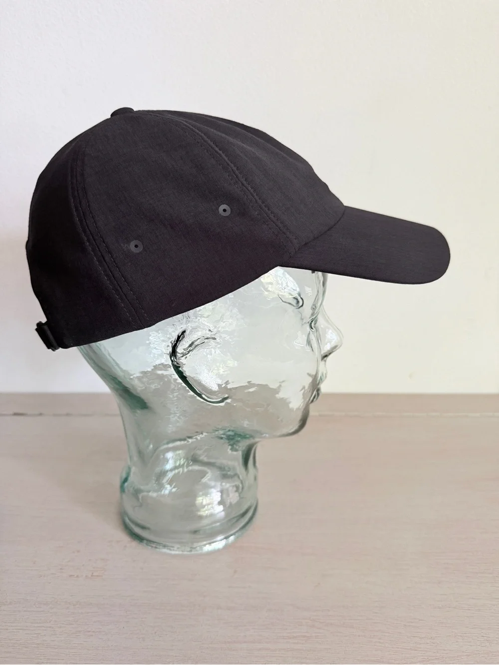 Lululemon Black Running Baseball Cap & Fast Paced Visor Set (lot 2) Adjustable